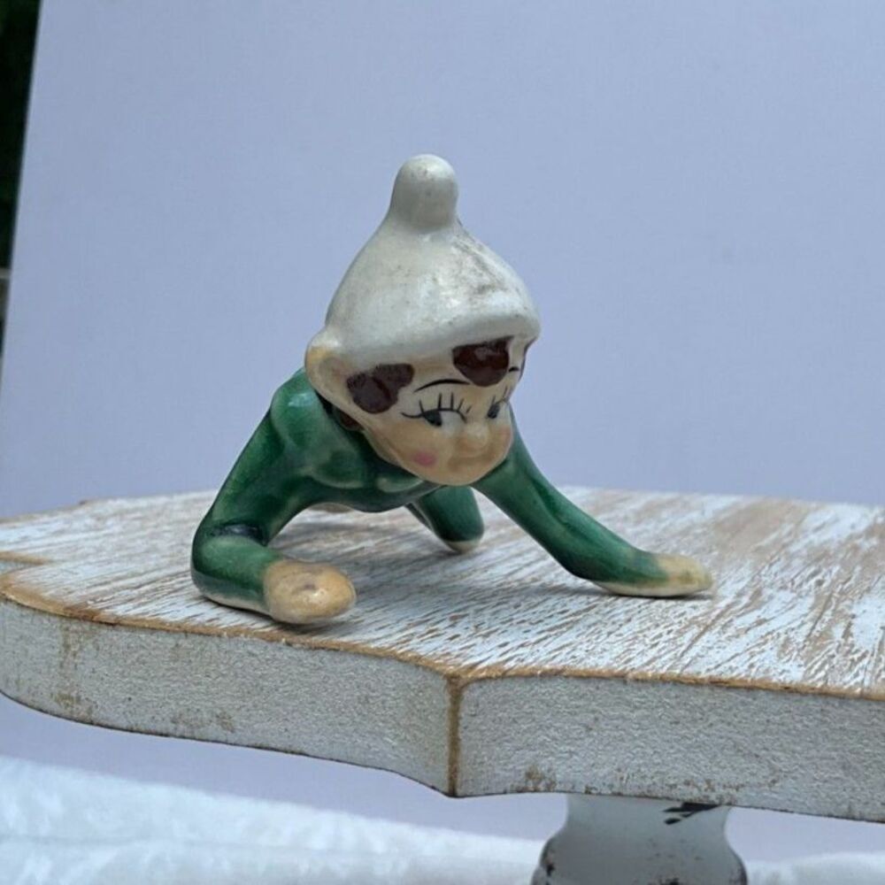 MCM Made in Japan vintage Christmas elf so cute must see!